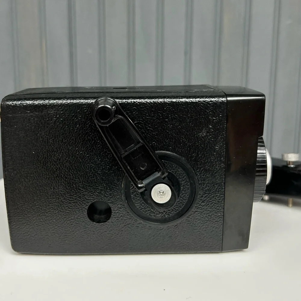 Vintage Kodak Brownie Fun Saver Movie Camera with Flash & Case 1960s